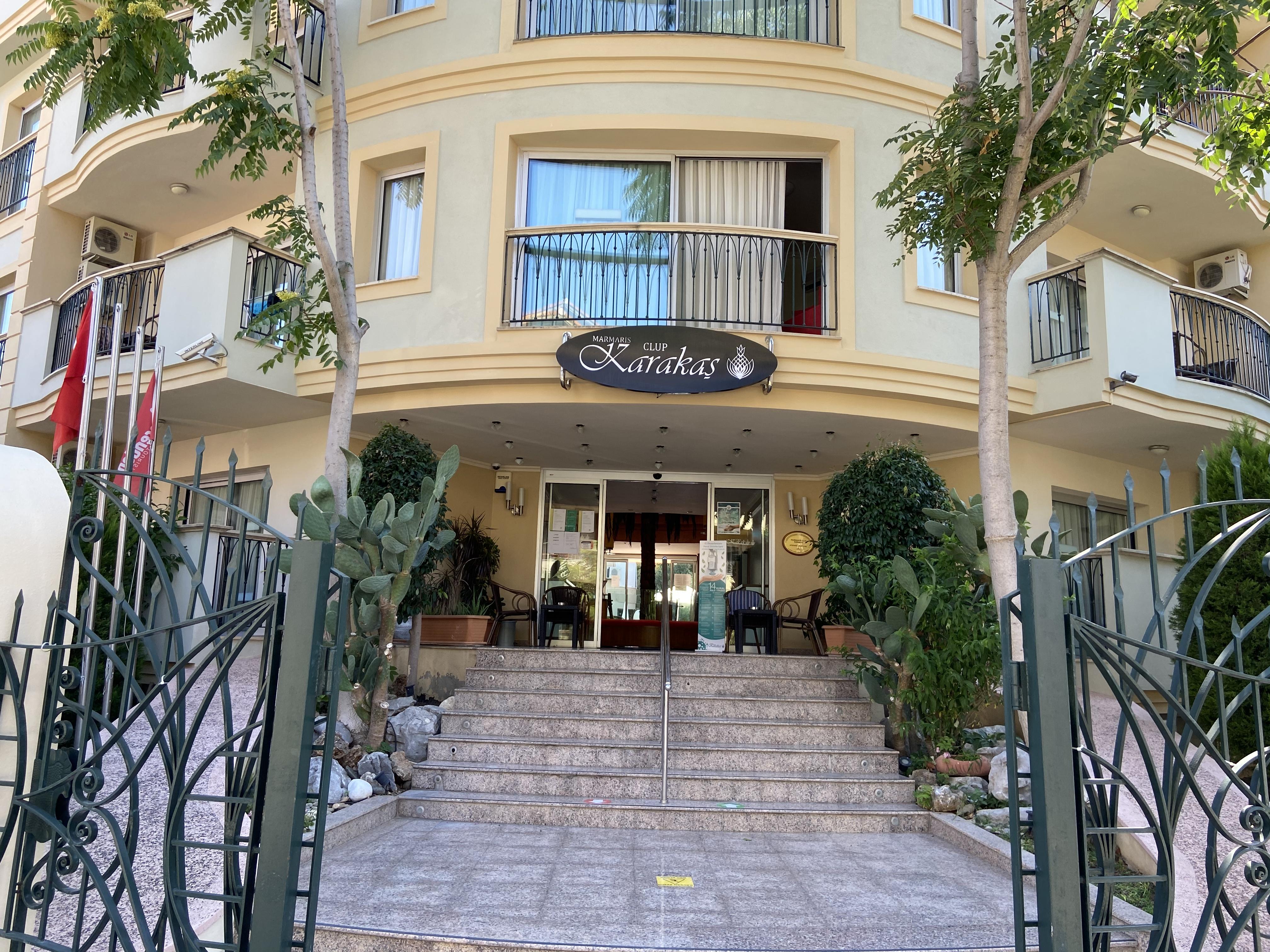 Club Karakas Apart Otel 马尔马里斯 外观 照片